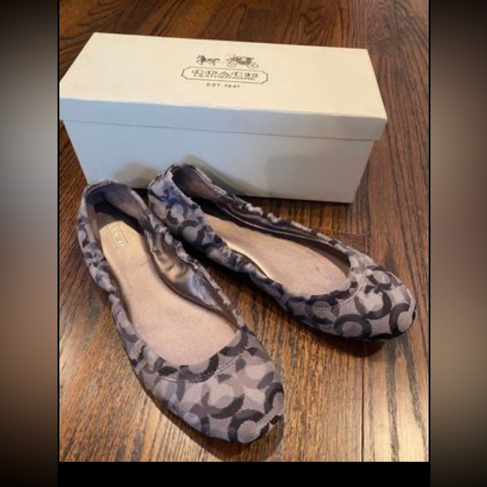 Coach size 10 ballet flats